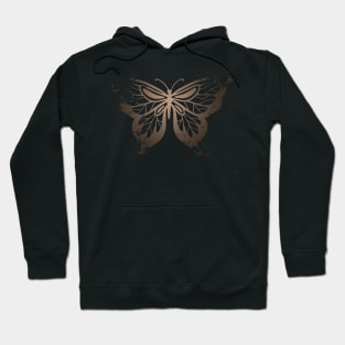 BUTTERFLY gold, Logo Hoodie